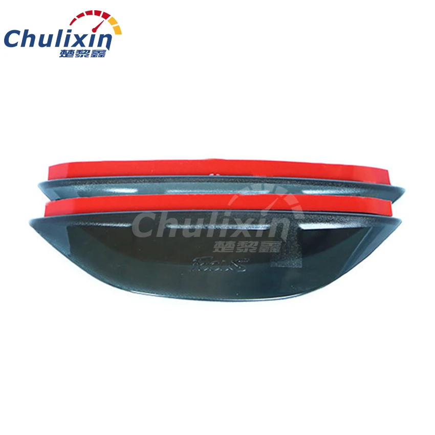 

Free shipping 2pcs/lot Car stickers Rearview mirror rain eyebrow Windows visor rain shield for FORD FOCUS 3 MK3 2012-2017