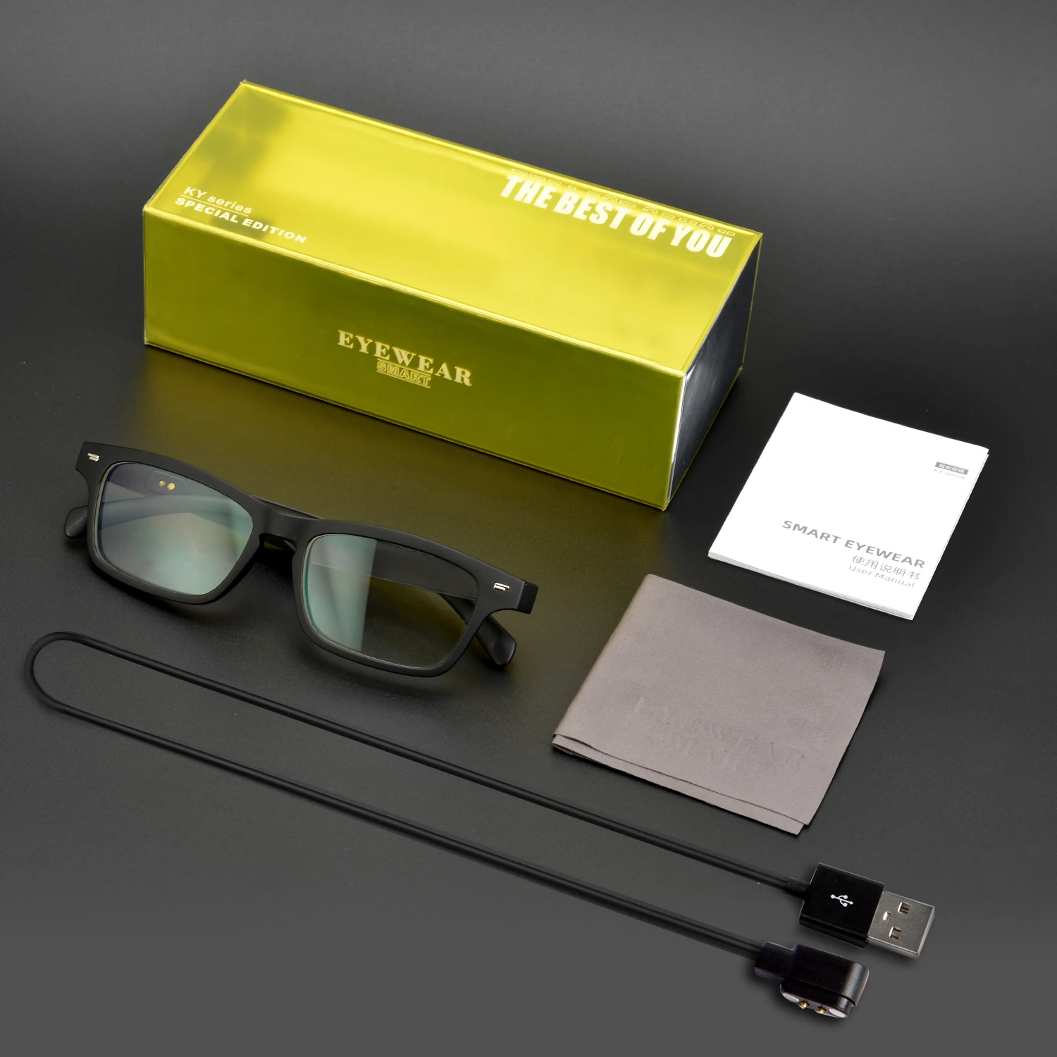 Новинка 2021 смарт-очки беспроводная спортивная Гарнитура Bluetooth 5 0 для звонков и