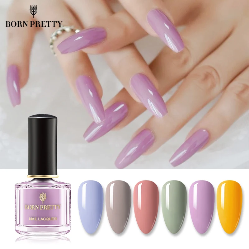 Лак для ногтей BORN PRETTY отшелушивающий лак дизайна 6 мл матовый эффект нужно