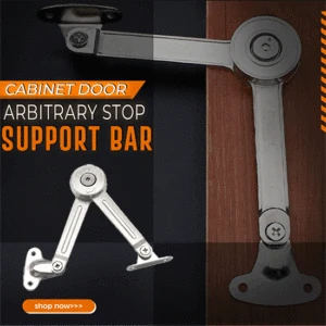 Cabinet Door Arbitrary Stop Support Bar Hinges Kitchen Cabinet Door Support Rod Adjustable Hinge Furniture Wardrobe Lift Up Flap
