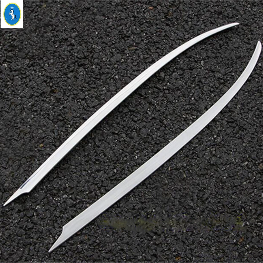 Передние Налобные фонари лампы лента для век накладки аксессуары из нержавеющей