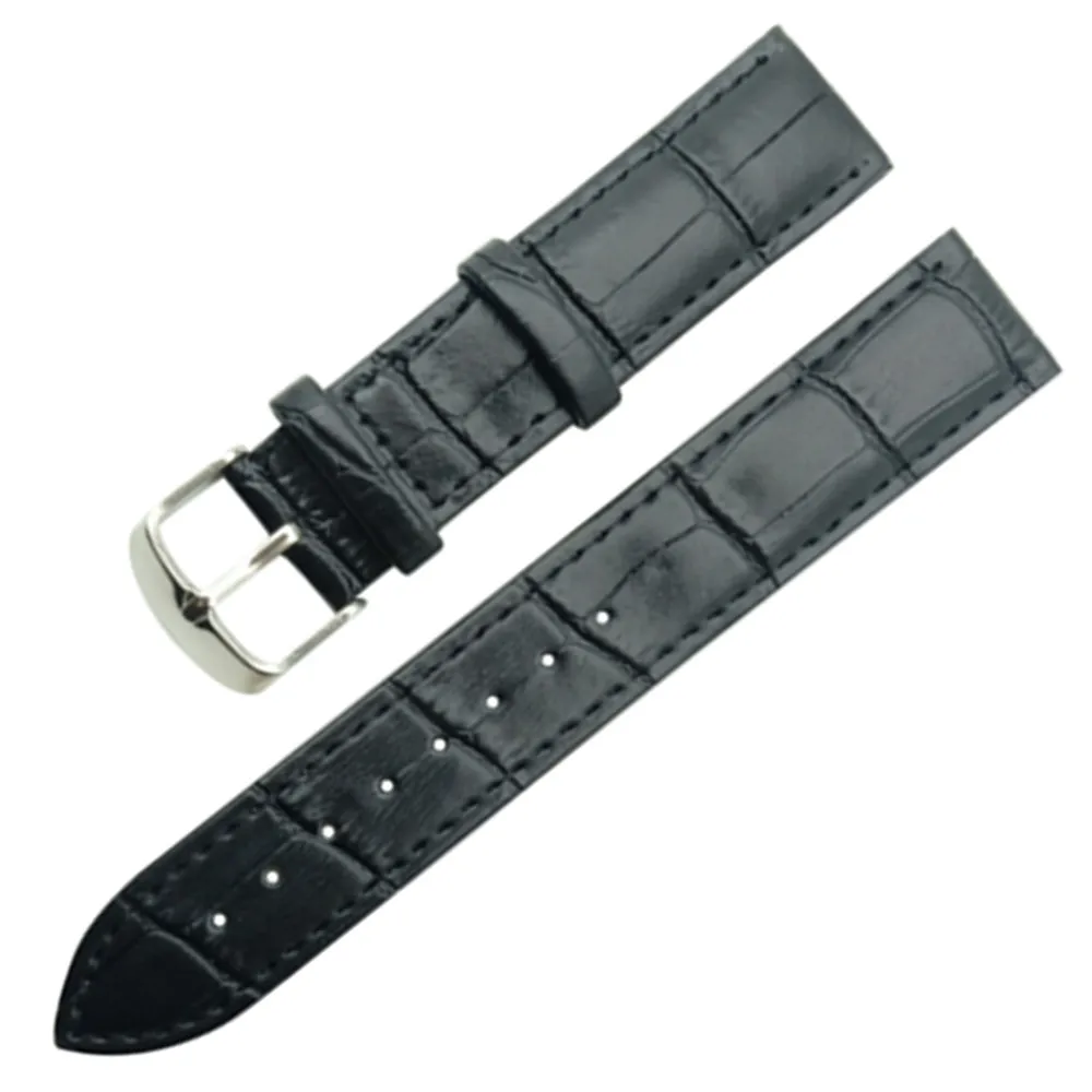 Ремешок для часов Tissot Seiko мягкий ремешок из натуральной кожи 15 мм 17 19 20 21