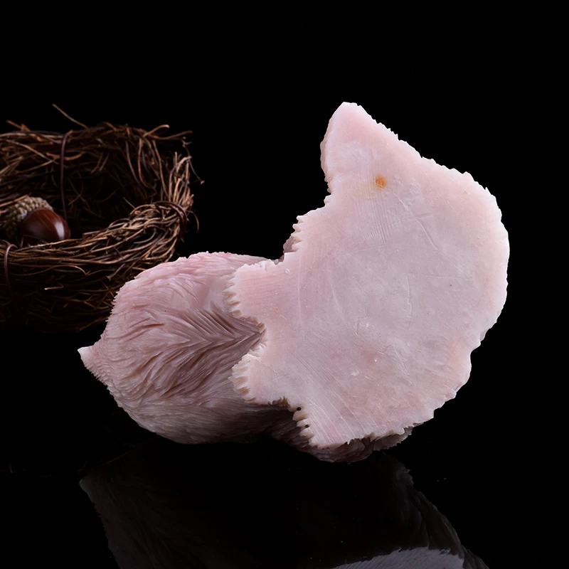 1 шт. натуральное ювелирное изделие в виде кота минерала милая благородная