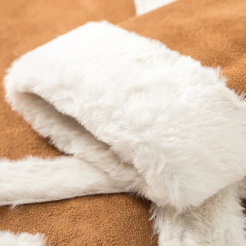 

SEMIR Windbreaker jacket women 2020 winter new loose long coat and cashmere warm hooded girl pattern winter coat for woman