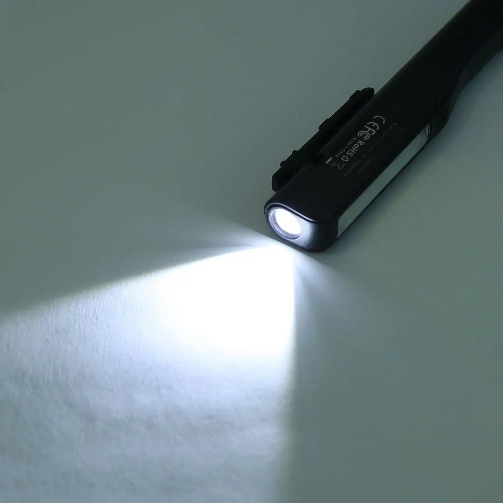 2 в 1 USB Перезаряжаемый COB светодиодный светильник для кемпинга инспекционный