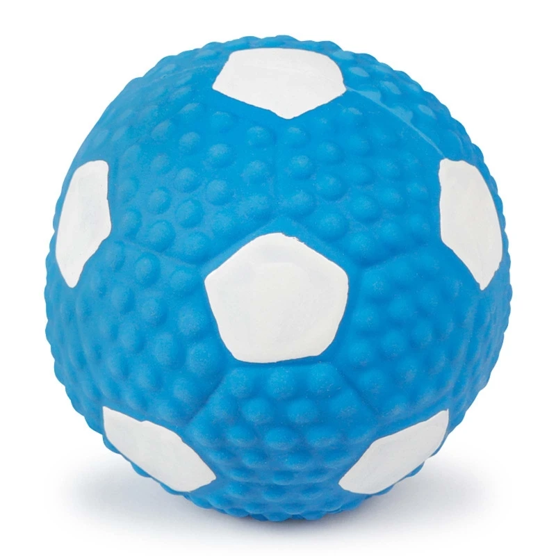 

5 Pcs Soft Squeaky Dog Ball Tough Dog Clean Teeth Durable Chewing Toy Puppy Q0KA