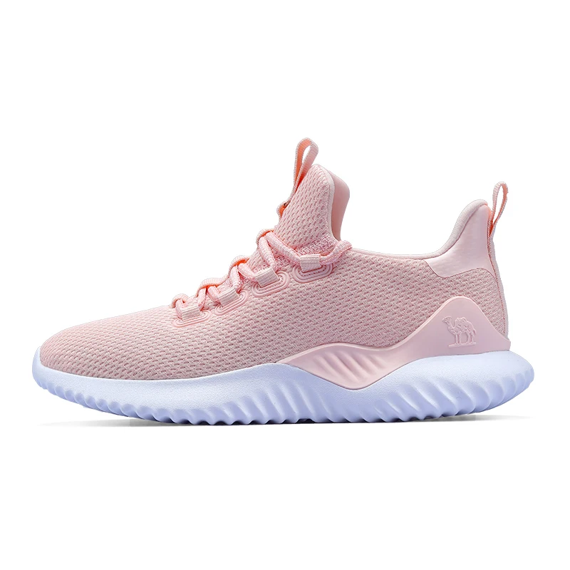 A83357619-Pink Верблюд Для женщин Сверхлегкий дышащие кроссовки удобные уличные спортивные бег ходьба женские кроссовки - Цвет: A83357619-Pink