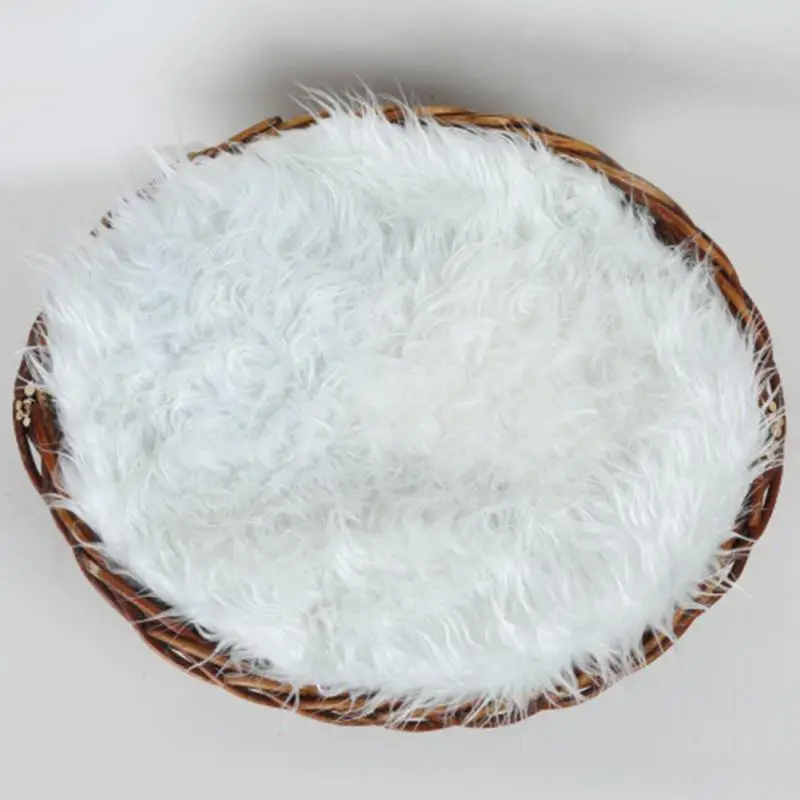 Искусственный мех детское одеяло аксессуары для фотографирования новорожденных