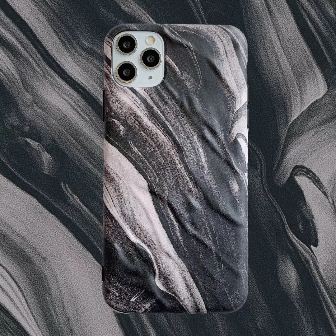 Мраморный чехол для телефона iPhone 11Pro 11 7 7plus X XS XR Max 8 Plus Мягкий защитный силиконовый