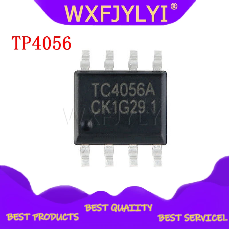 20 шт. TP4056 SMD 1A 4056 линейный литий ионный аккумулятор зарядное устройство IC/литиевая