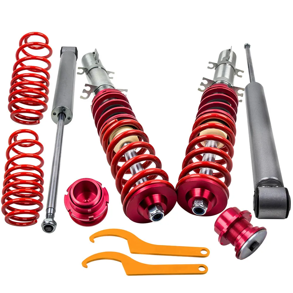 Полный комплект Coilover для VW Golf MK4 1 8 T 1.9SDi 1.9TDi 2 0 3 амортизатор пружины