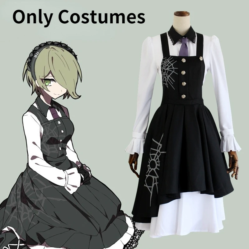 

Anime Danganronpa V3 Killing Harmony Tojo Kirumi Cosplay School Uniform Dress Fullsets Women Female For Performance Party
