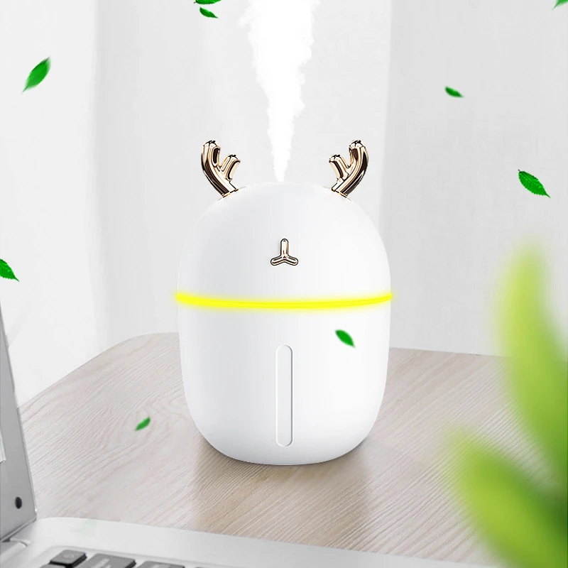 

300ML Large Capacity Household Humidifier USB Compact Desktop Humidifier Multifunctional Humidifier With Large Amount Of Fog 41D