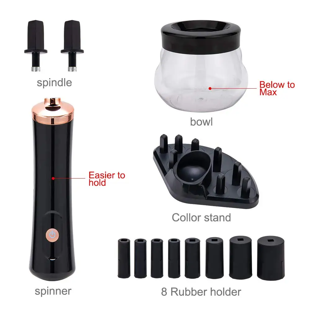 

Eyelash Glue USB Charge Shaker Electric Wake-up Device for Nail Polish Tattoo Ink Pigment Liquid Shaking Machine Makeup Tools