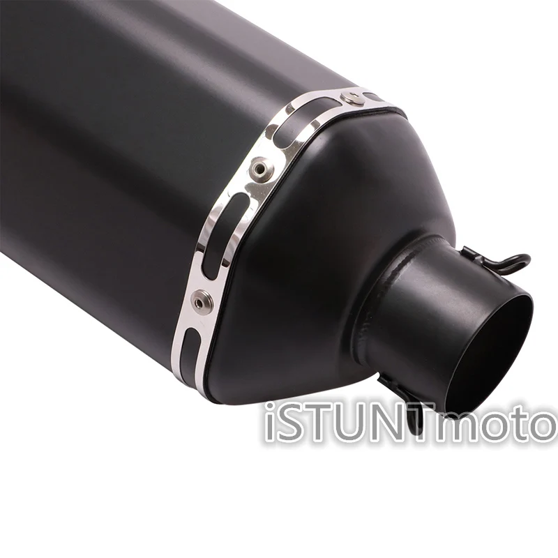 Akrapovic, 470 мм, 570 мм, универсальный, мотоциклетный, выхлопная, Модифицированная, глушитель, труба с DB killer для sx125 gsr 600 tmax 530 z1000