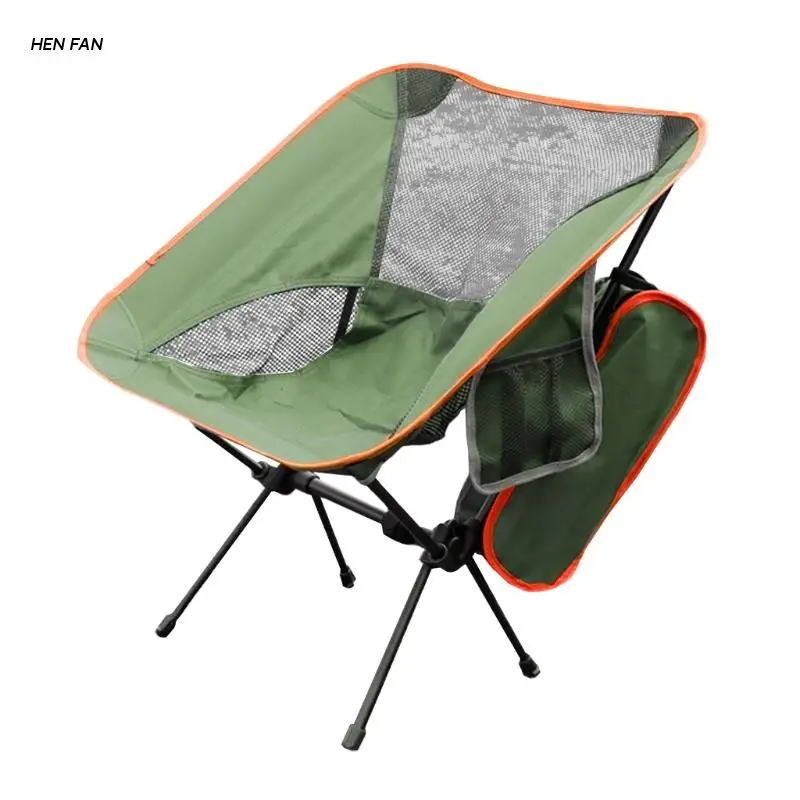 Satılık M89D Taşınabilir Kamp Sandalyesi Hafif Katlanır Sırt çantası Sandalyeler Için Yürüyüş Plaj