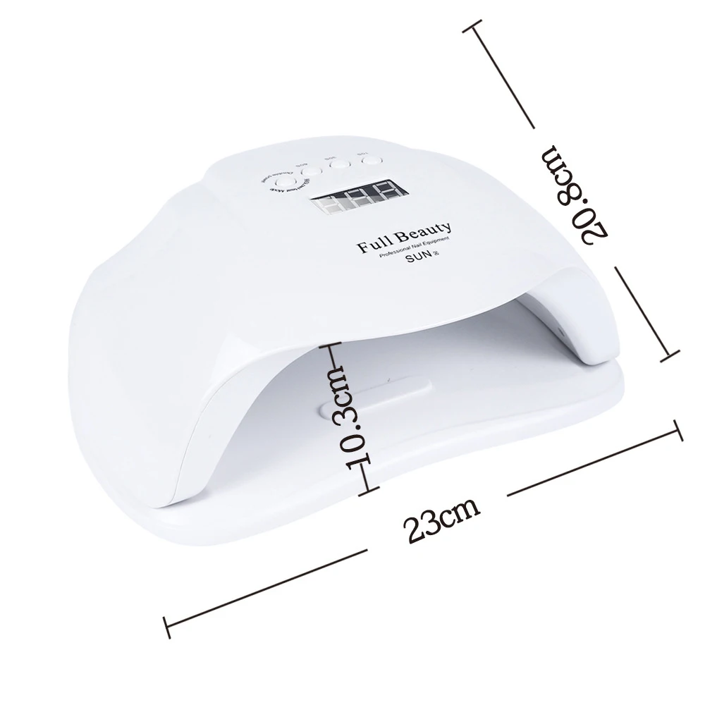 SUNX 48 Вт 54 Сушилка для ногтей УФ светодиодный Гель-лак отверждения лампы с нижней 30