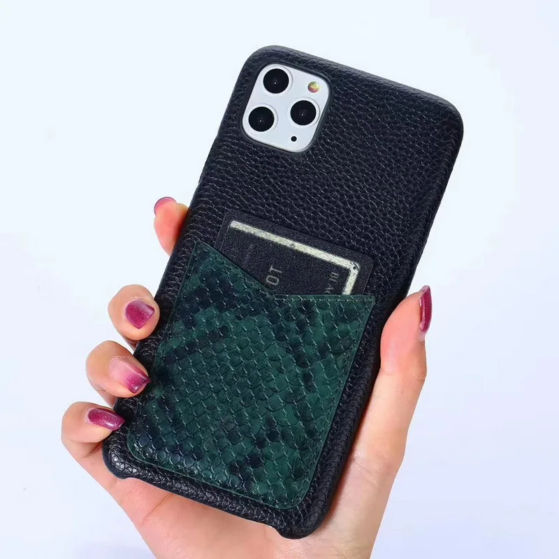 Модные чехлы для iPhone 11 Pro Max X XS XR чехол 6 6s 7 8 Plus с карманом карт кожаный | Мобильные