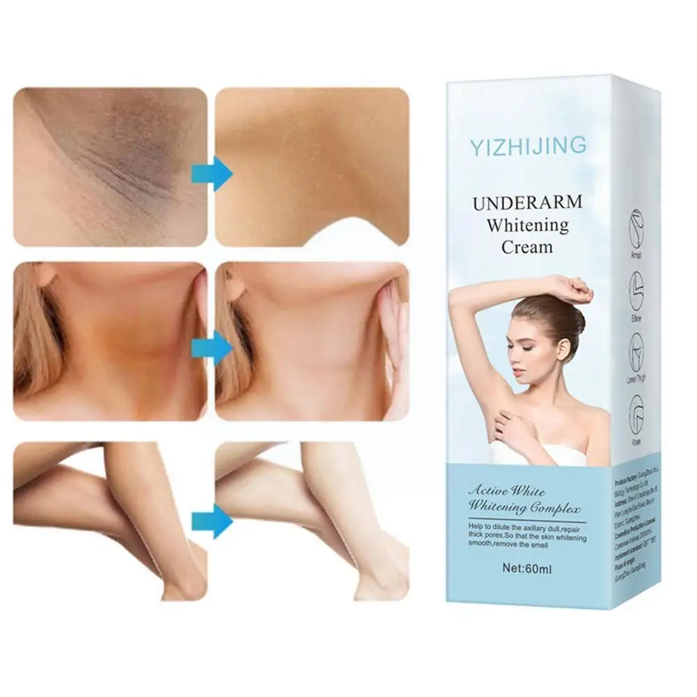 

Отбеливающий крем для подмышек Отбеливание подмышки крем удаление запаха тела колени ног Крем для очистки частных частей A6u9