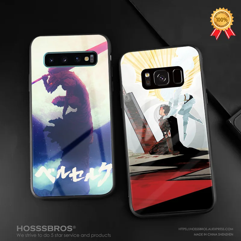 Мягкий силиконовый чехол из закаленного стекла для Samsung Galaxy S8 S9 S10e S10 Note 8 9 10 Plus |