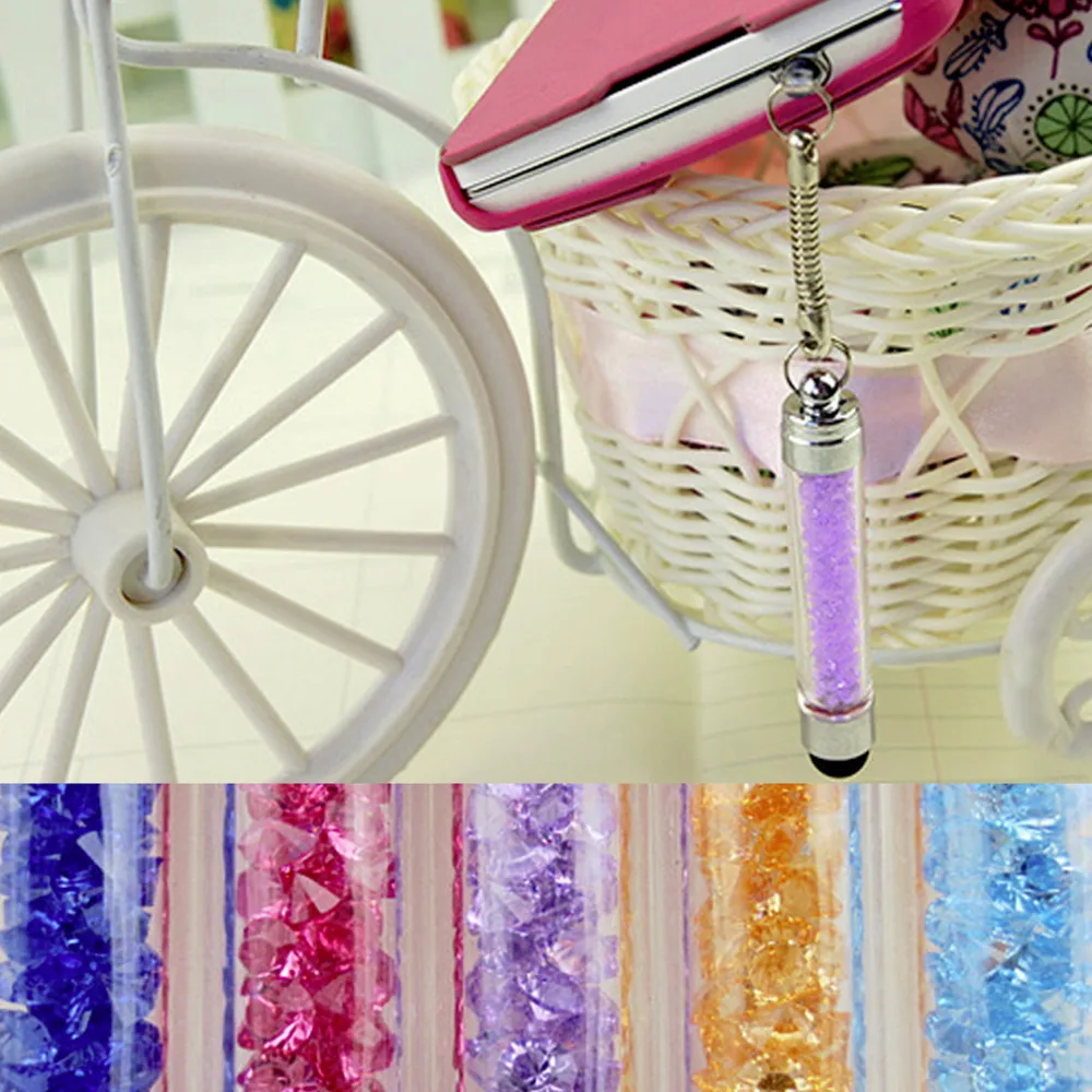 Стилус с алмазным кристаллом стилус для сенсорного экрана 3 5 мм Пылезащитная