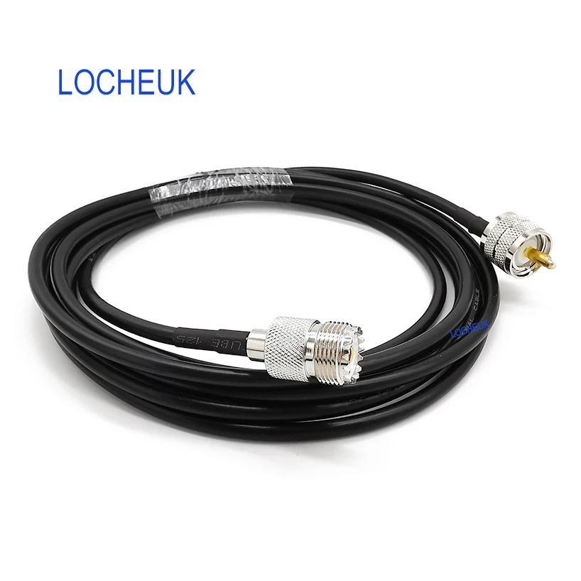 Радиочастотный коаксиальный кабель RG58 UHF PL259 штекер к SO239 гнездовой разъем