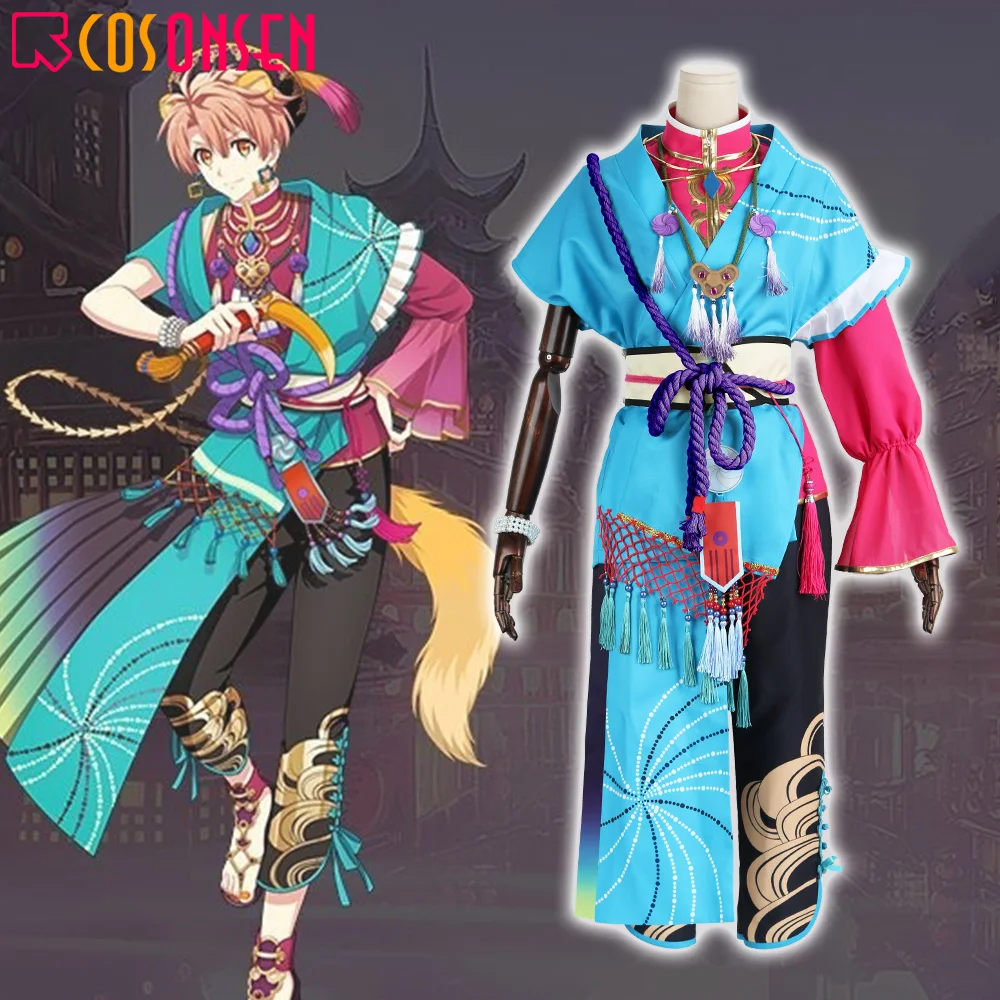 Костюм для косплея IDOLiSH7 Izumi Mitsuki KAMAITACHI YOKAI купальник приготовления йокаси