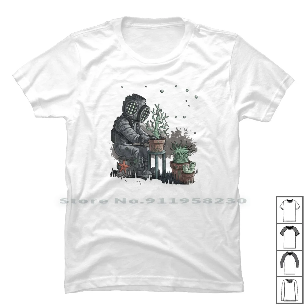 

Coral Garden T Shirt 100% Cotton Clothing Seller Garden Thing Coral New Eve Ra