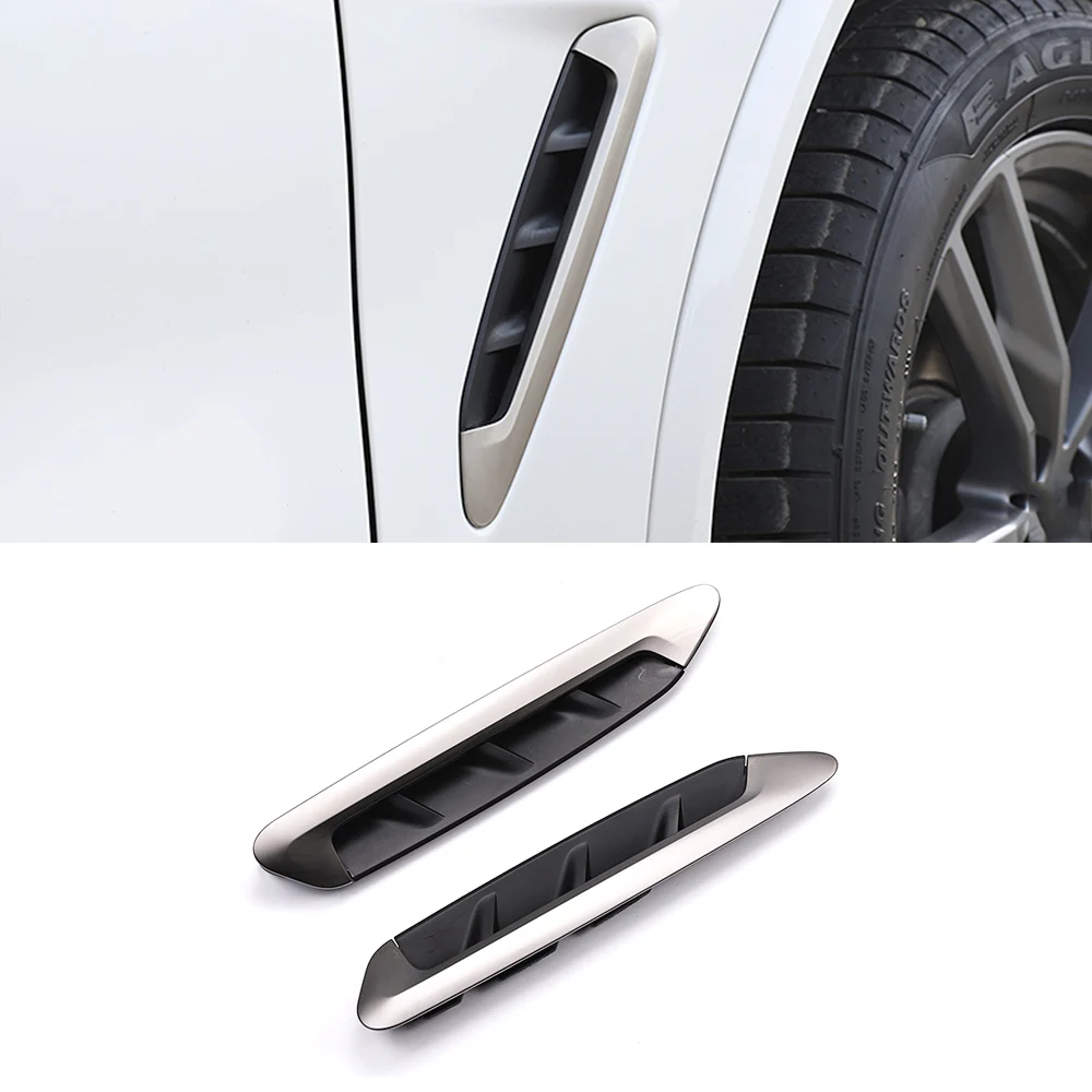 Передняя решетка радиатора для BMW X3 G01 X4 G02 2017 2020 сетчатый лист противотуманная