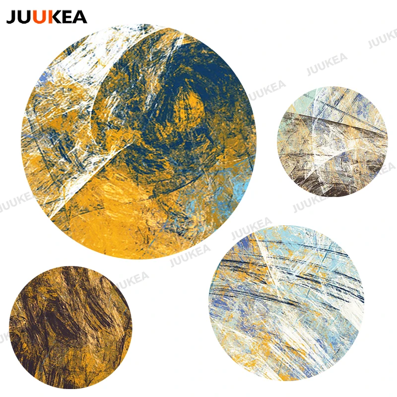 Современная Абстрактная красочная мечта обычного размера Большая Картина на