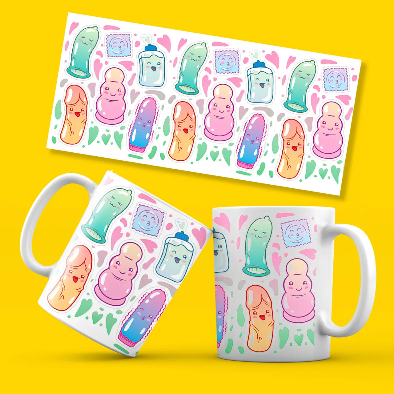 Кружка с приколом Презервативы кофейные кружки чай молоко чашки хороший подарок