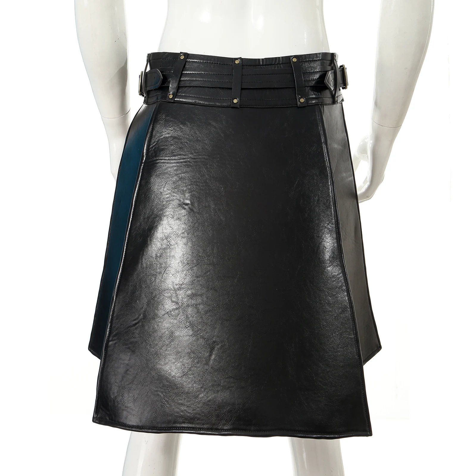 Женский ремень с баской кожаный пояс для юбки из искусственной кожи классический