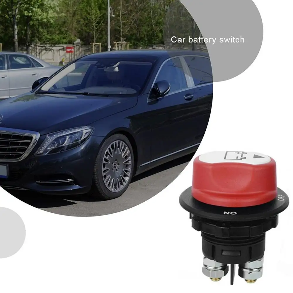 

DC 32V 50A 100A 200A Car Battery Switch Disconnecter Power Cut Switch For Car Motorcycle Truck Boat Camper Off-Road Vehicle