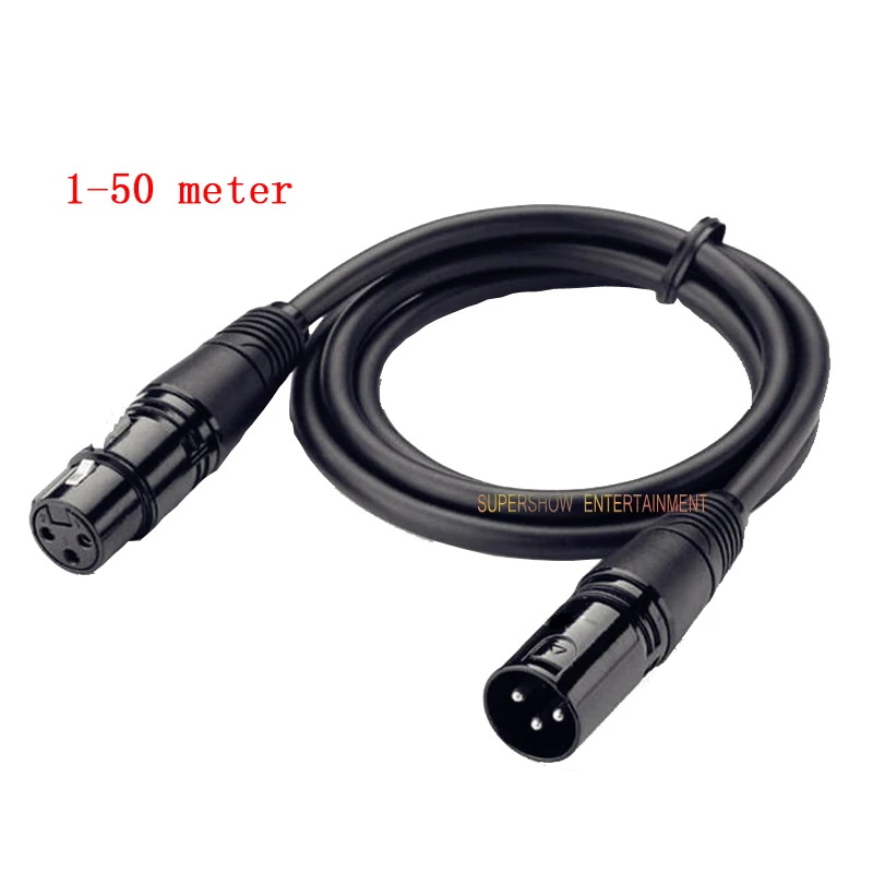 3 контактный разъем сигнала DMX кабель (1 м 50 м) DMX512 сценический светильник ing