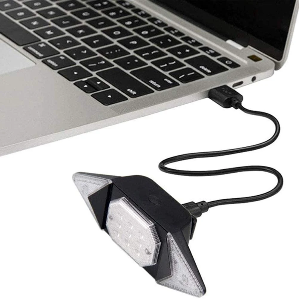 

Flashing Bike Backlights Rechargeable Wireless Remote Control Bicycle Rear Tail Light Bicycle Safety Warning Turn Signals Light