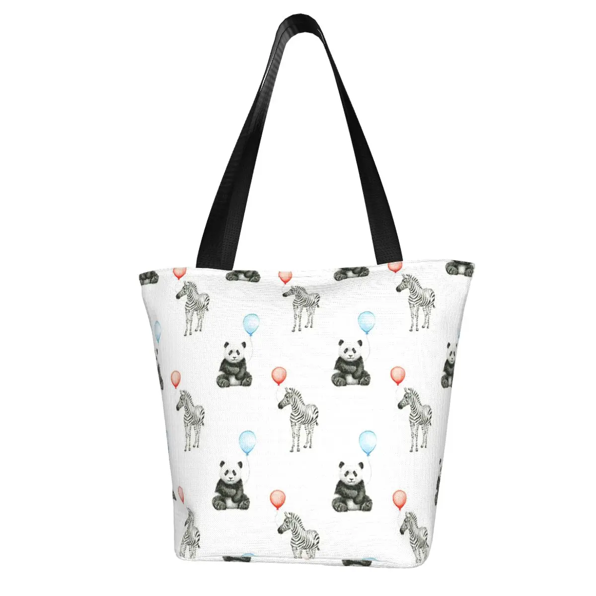 

Panda Shopping Bag Outdoor Woman Handbag Gifts Aesthetic Cloth Bags