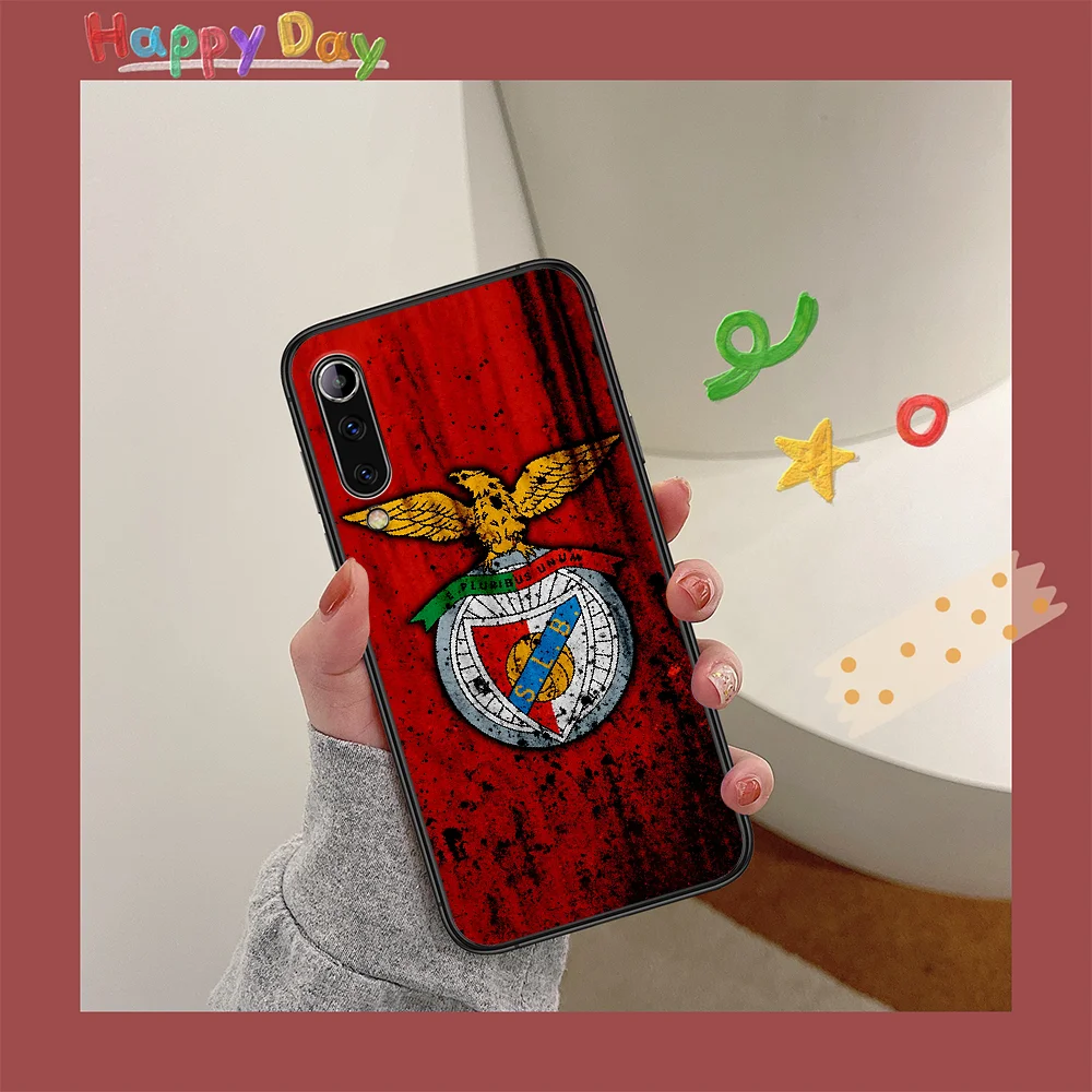 

Benficas Portugal soccer Phone Case For XIAOMI MI Note 8 9 T 10 Pro Lite SE A2 A3 POCO X M MAX 2 3 black Cell Trend Shell