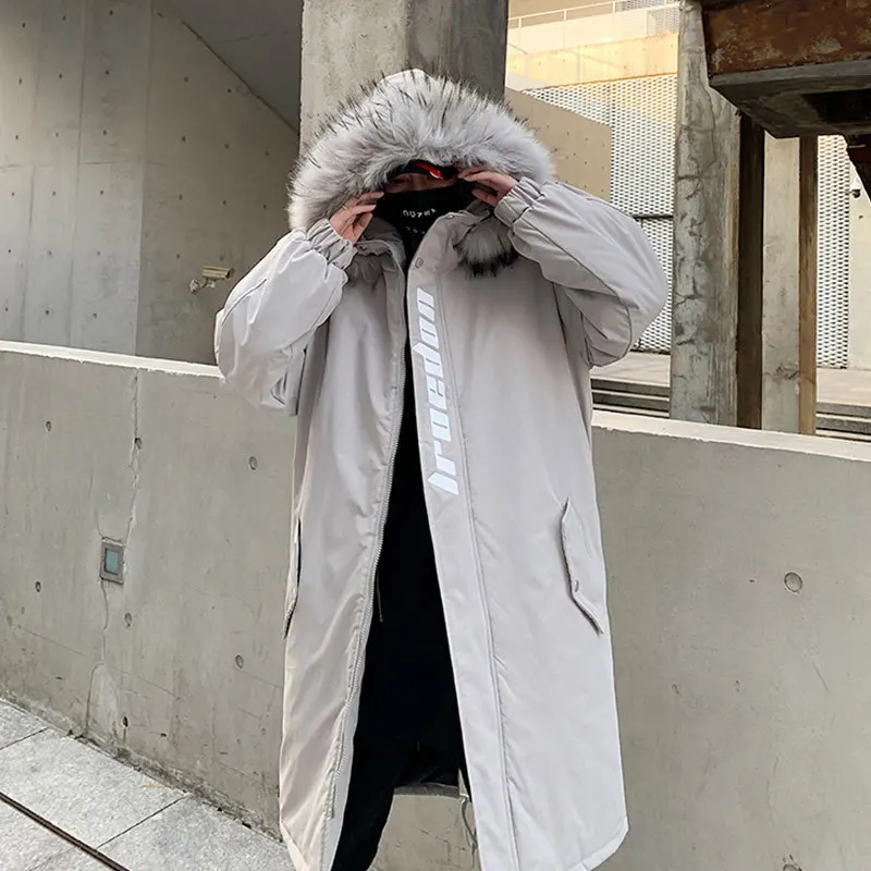 Liketkit зимние куртки и пальто для мужчин новинка 2019 японский стиль Харадзюку