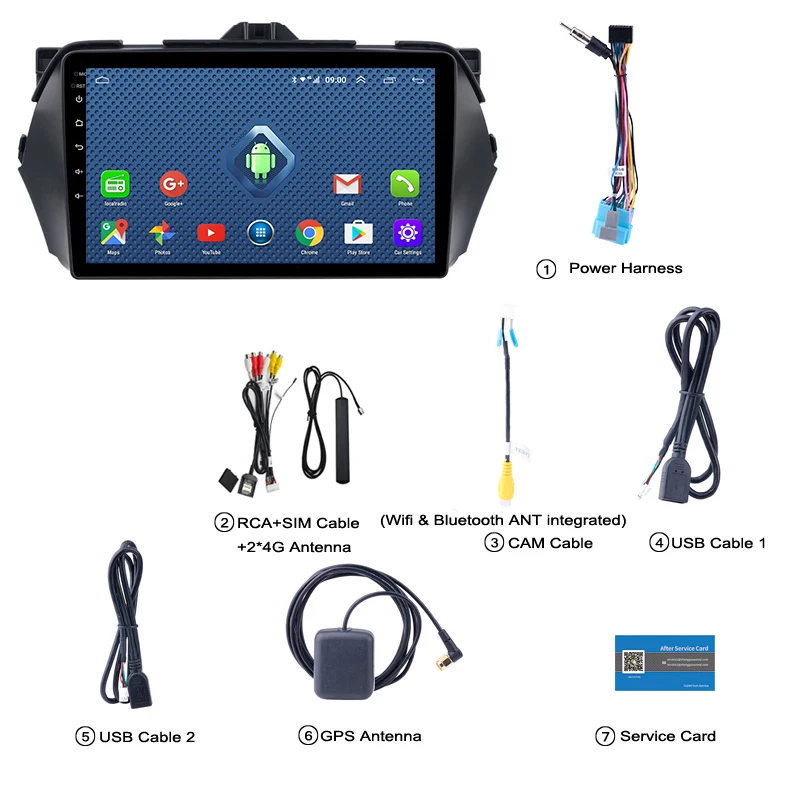Wanqi Android 8 0 2 + 32G wifi и 4G 2.5D 9 дюймов полный сенсорный экран для SUZUKI Alivio/CIAZ 2014-2018 gps