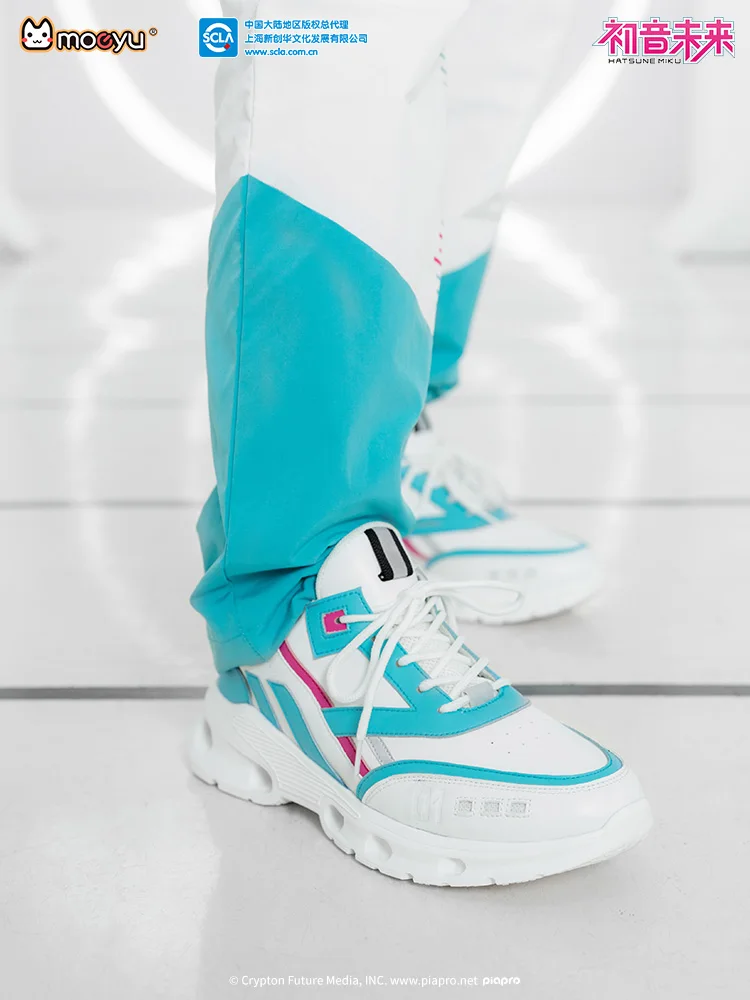 Кроссовки Vocaloid в стиле аниме для косплея модные мужские и женские кроссовки бега