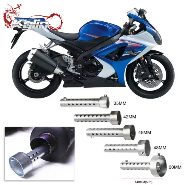 Выхлопной глушитель для мотоцикла Can DB перегородка съемный хром 35 мм 42 45 48 60