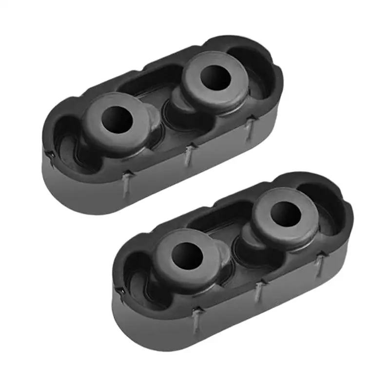2 шт. модификация два отверстия подвеска резиновый глушитель наконечники