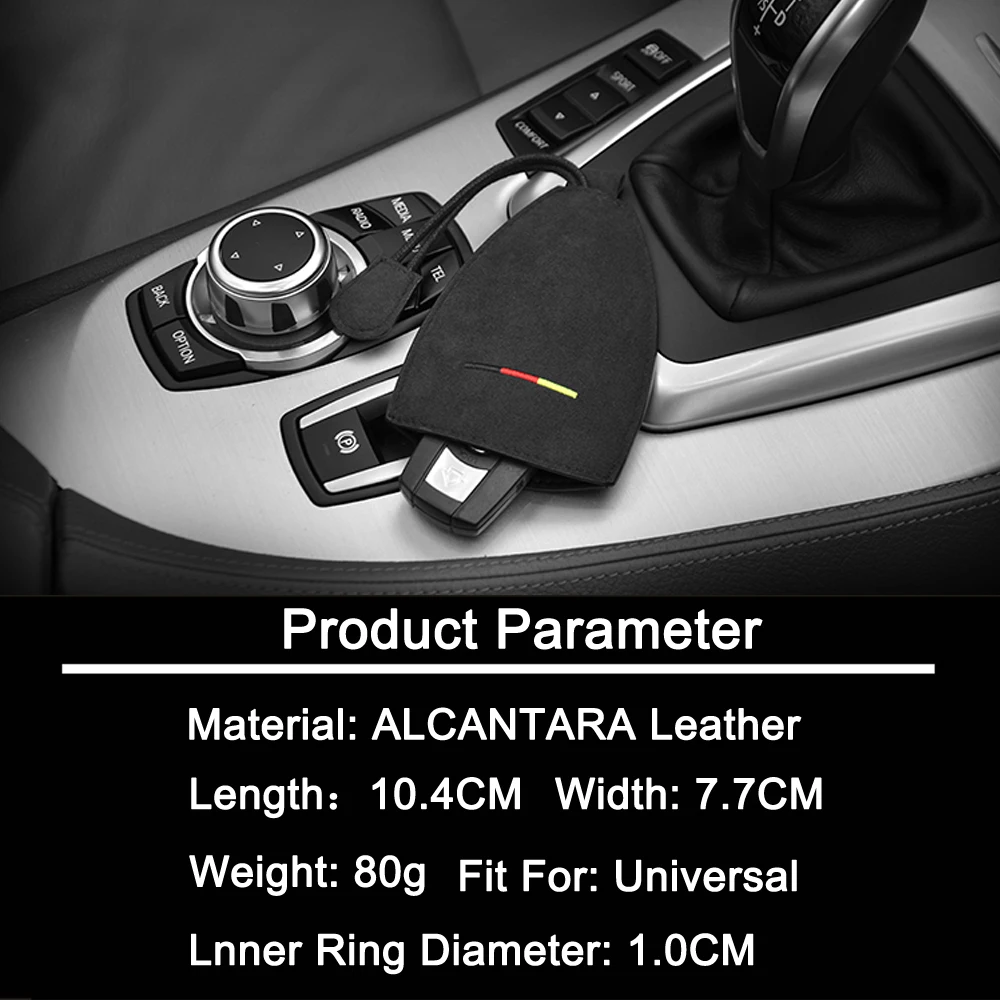 Супер отличный крутой брелок для ключей из замши кожаный чехол автомобильного