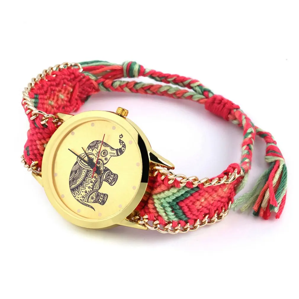 Женские GENEVA этнические смесь хлопка бренд ручной работы плетеный браслет со