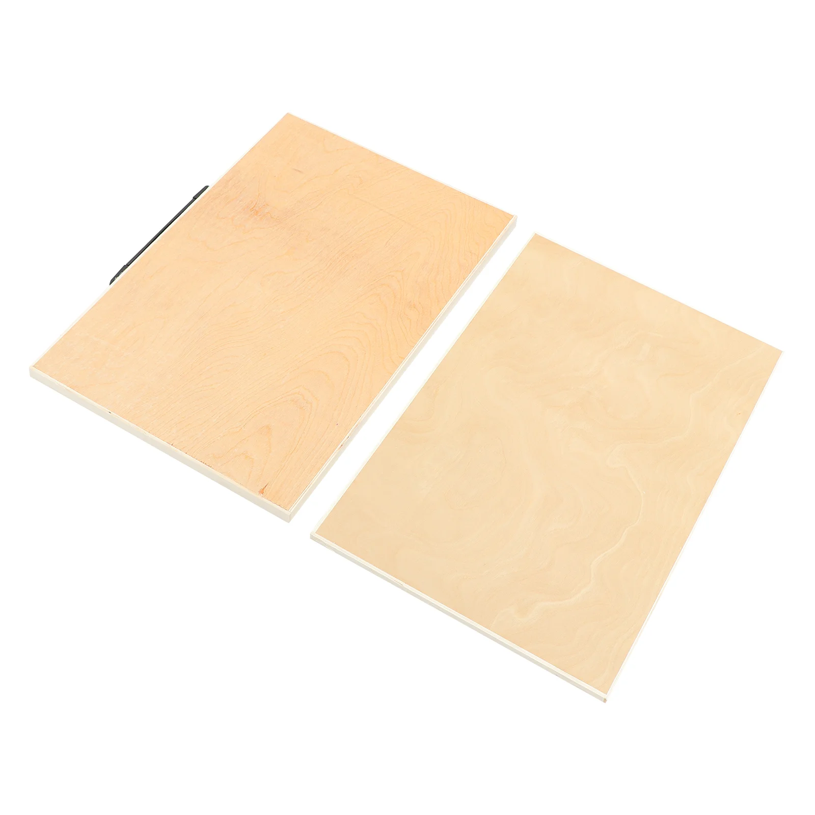 

2Pcs Wood Drawing Board Painting Wooden Panel Boards for Adults Children