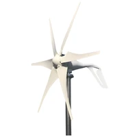 china 1000w 6 blades new energy horizontal wind turbine generator free mppt controller 12v 24v homeuse low noise small windmill