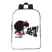 mafalda backpack children bag kindergarten backpacks boy girl bags cartoon comics bookbag kids fashion casual small rucksack