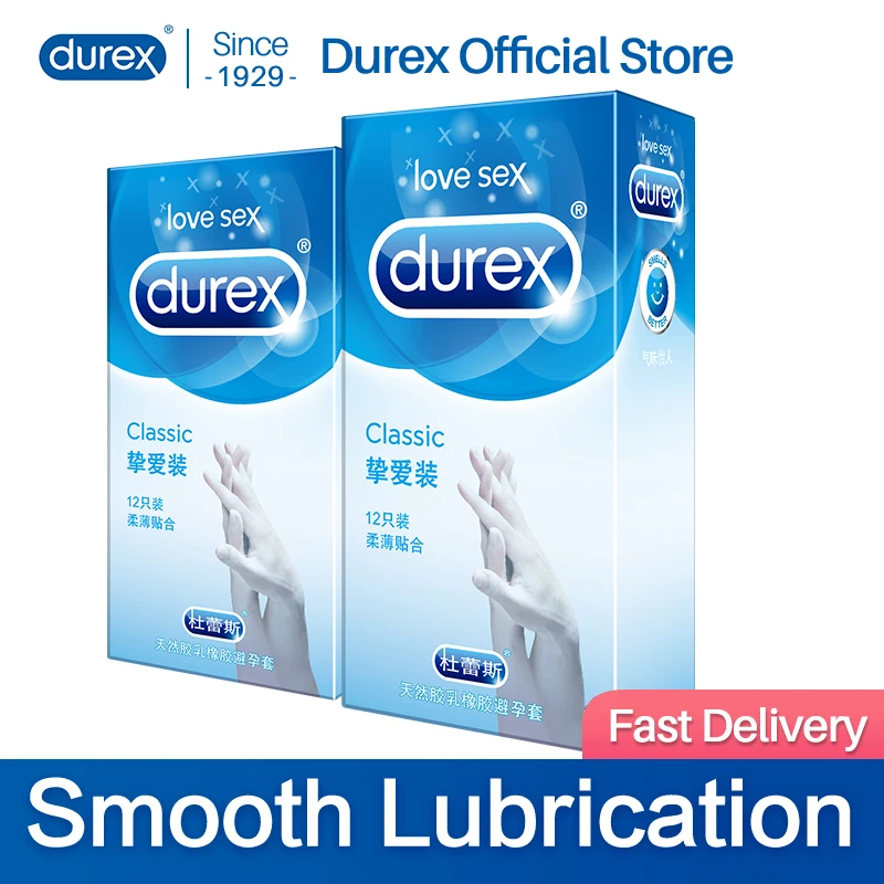 Презервативы Durex для мужчин интимные товары пар с гладкой смазкой из