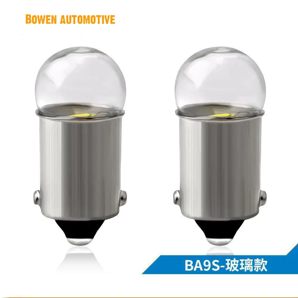 

Automotive ba9s 3030 led glass T4W bulb width indicator highlight reading lamp