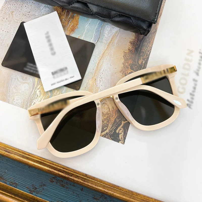 

2021 France Fashion Acetate Frame Men's CH6090 Sunglasses Luxurious UV400 Women's Vintage Polarized Eyeglasses With Original box